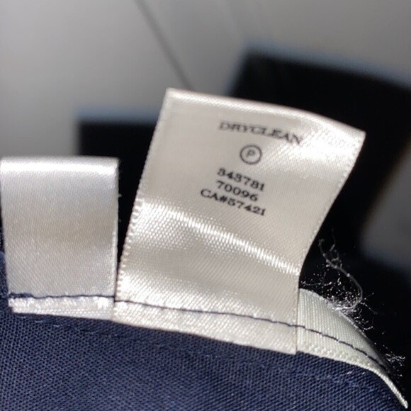 Ann Taylor navy blue dress size 0 - Picture 9 of 10